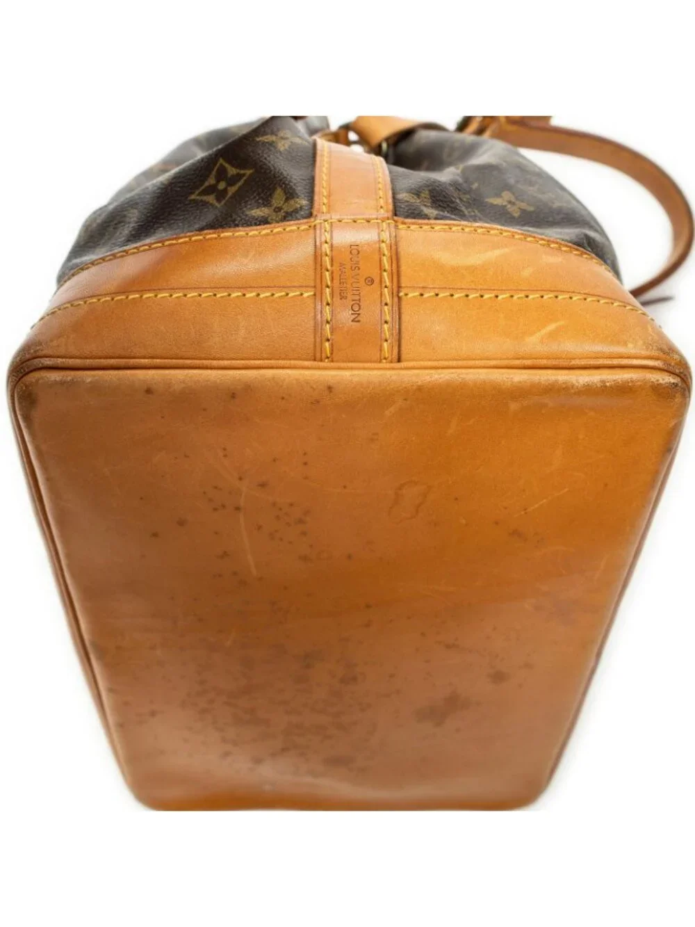 Louis Vuitton Noe Brown Monogram Canvas Bucket Bag